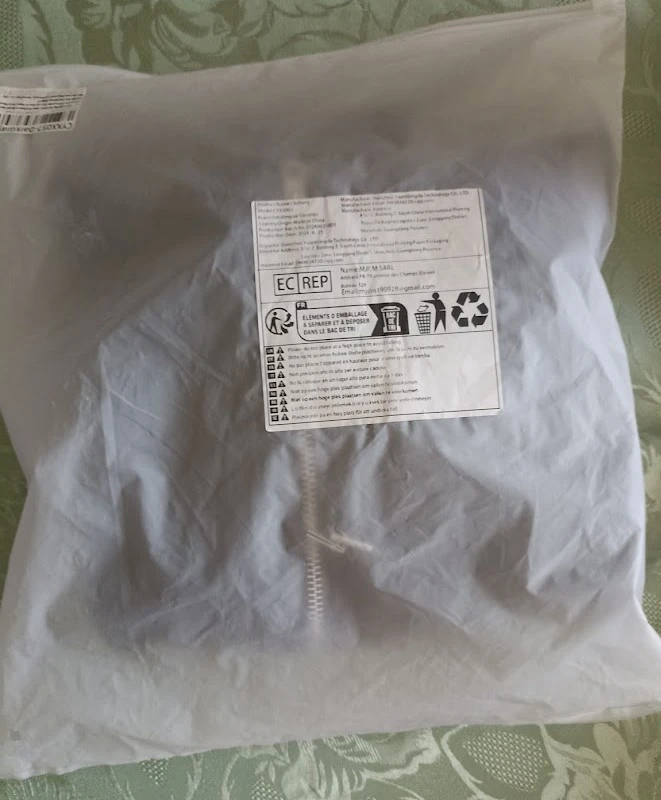 Gilet à capuche zippé preto tamanho M - Novo na embalagem – photo 8